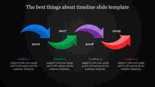 timeline slide template-The best things about timeline slide template